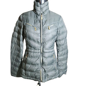 Michael Kors Green Packable Down Jacket Medium